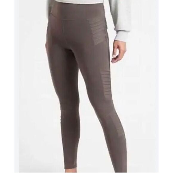 ATHLETA Delancey Gleam Moto Tight Leggings Size XS - Picture 1 of 12